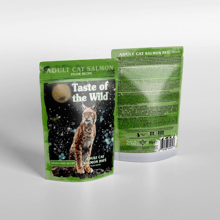 Taste Of The Wild Adult Cat Salmon Pate Grain-Free Wet Cat Food 85G-4