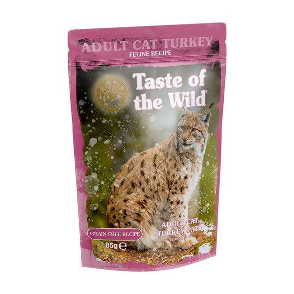 Taste Of The Wild Adult Cat Turkey Pate Grain-Free Wet Cat Food 85G-1