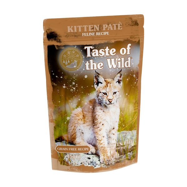 Taste Of The Wild Chicken Pate Grain-Free Wet Kitten Food 85G-1