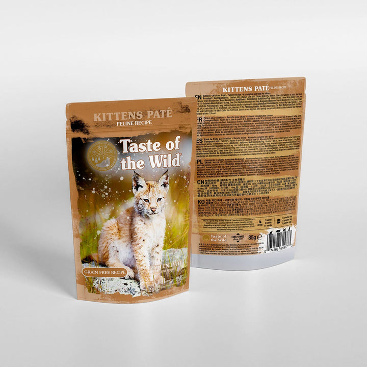 Taste Of The Wild Chicken Pate Grain-Free Wet Kitten Food 85G-2