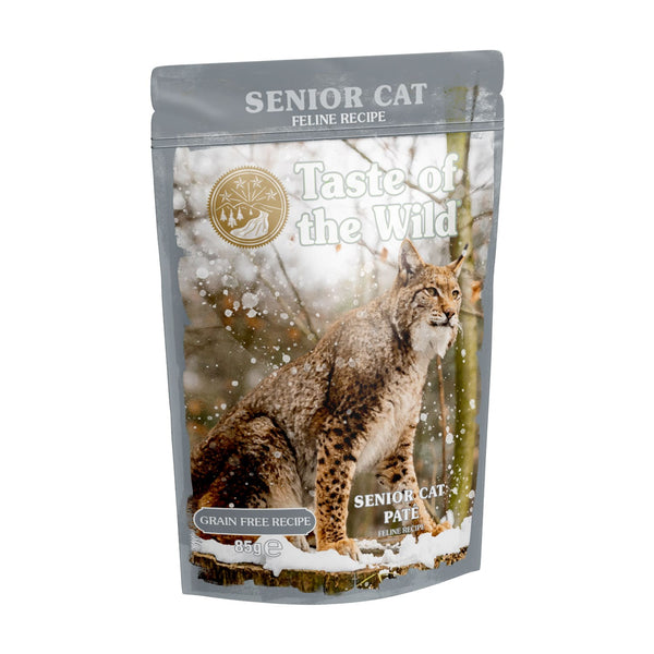 Taste Of The Wild Senior Cat Pate Grain-Free Wet Cat Food 85G-1