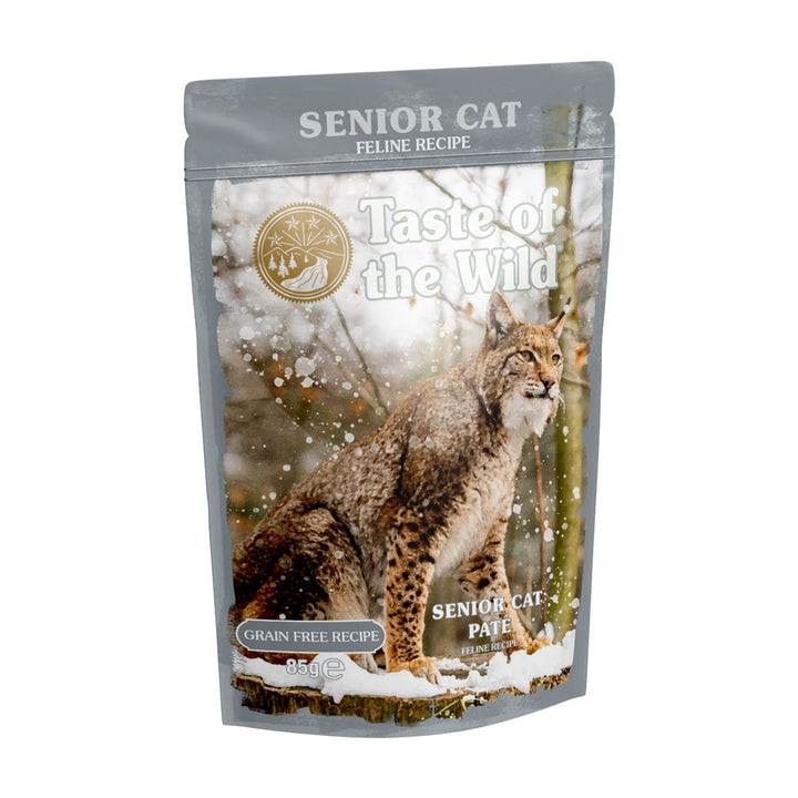 Taste Of The Wild Senior Cat Pate Grain-Free Wet Cat Food 85G-1