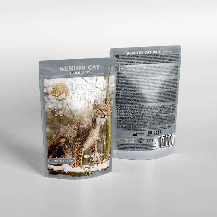 Taste Of The Wild Senior Cat Pate Grain-Free Wet Cat Food 85G-2