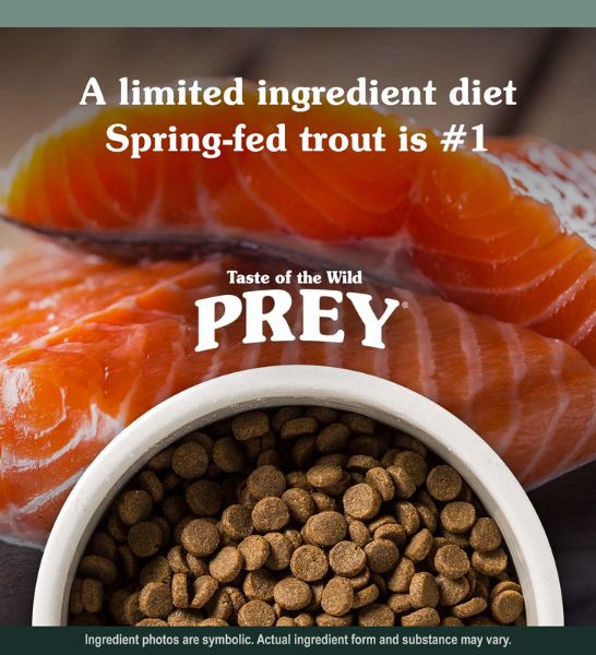 Taste of the Wild PREY Trout Dry Dog Food-3