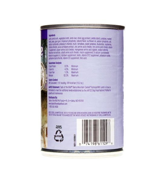 Taste of the Wild Sierra Mountain Canine in Gravy Wet Dog Food 390G 2