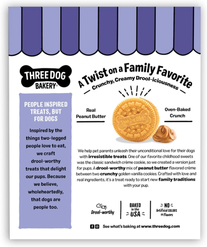 Three Dog Bakery 13-Ounce Classic Creams-2