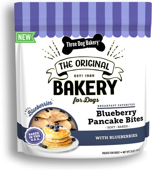 Three Dog Bakery Blueberry Pancake Bites-1