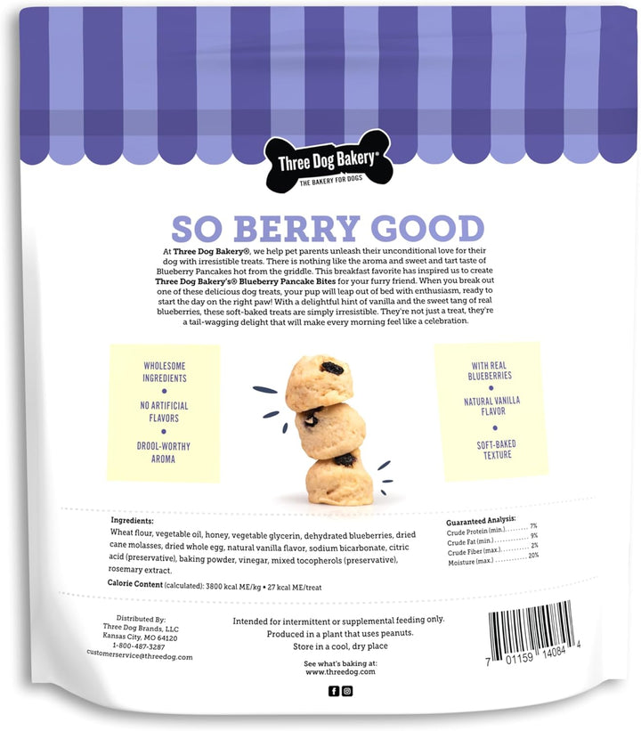 Three Dog Bakery Blueberry Pancake Bites-2