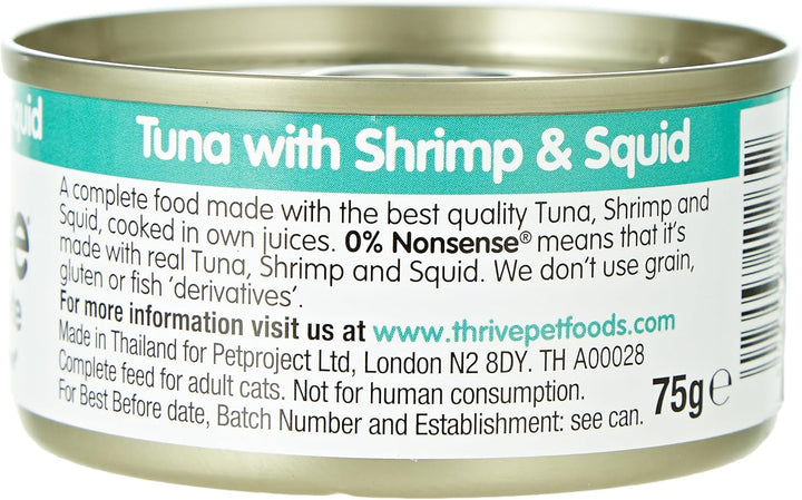 Thrive Complete Cat Tuna with Shrimp & Squid Wet Food-75g-2