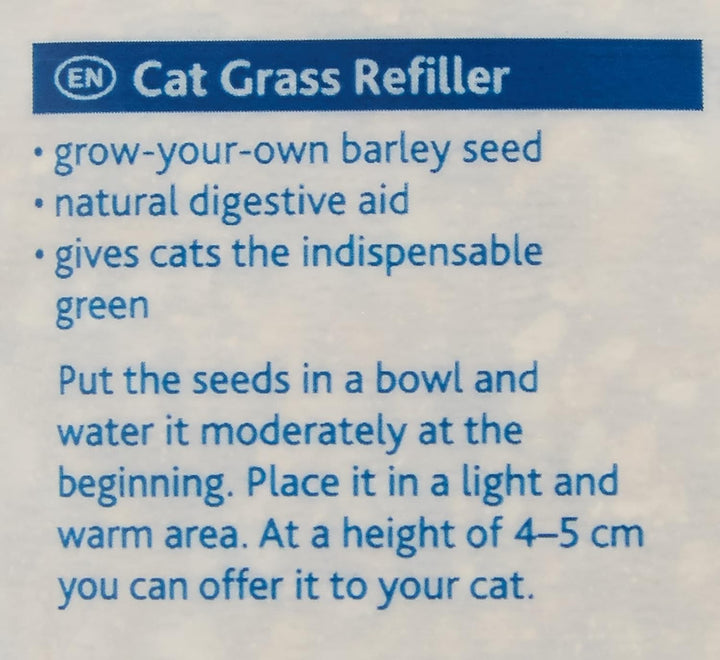 Trixie Cat Grass Refill Bag for Cats-3