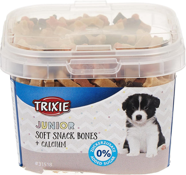 Trixie Junior Soft Snack Bones with Calcium Dog Treats-1