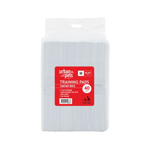 Urban Pets Value Puppy Pads - White