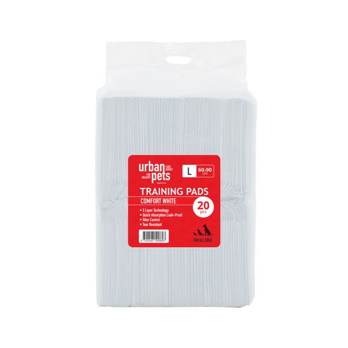 Urban Pets Value Puppy Pads - White - 60 x 90 cm - 20 pcs