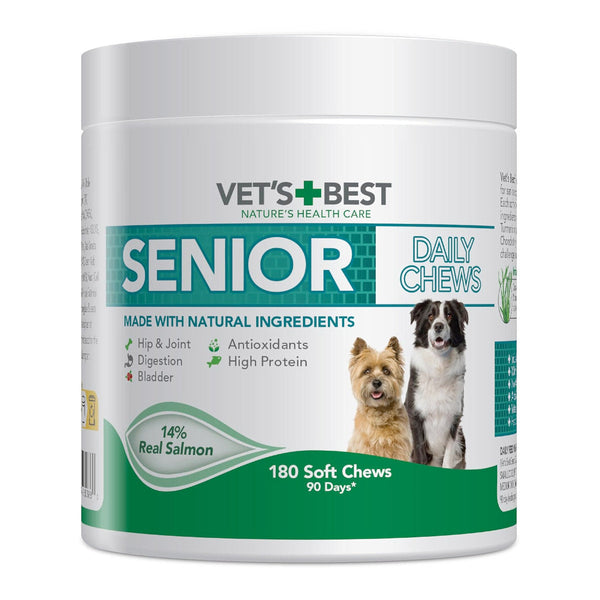 Vets+Best Daily Chews Senior 180 Soft Chews 180pcs-1