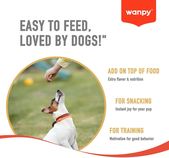 Wanpy Lamb Sausages Dog Treats 100g-4