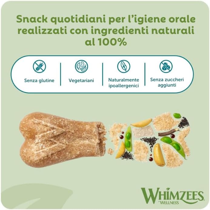 Whimzees Natural Daily Dental Treats Ricebone-3