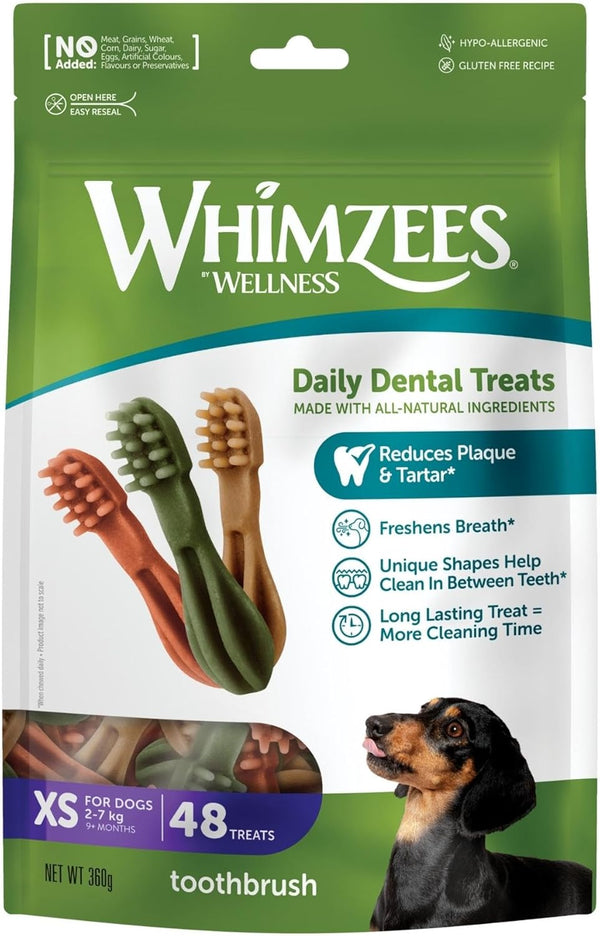 Whimzees Natural Grain Free Dental Dog Treats-1