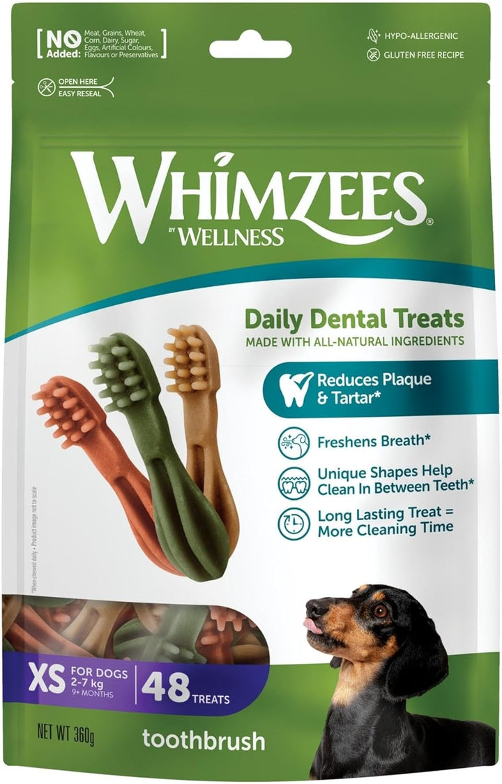 Whimzees Natural Grain Free Dental Dog Treats-1