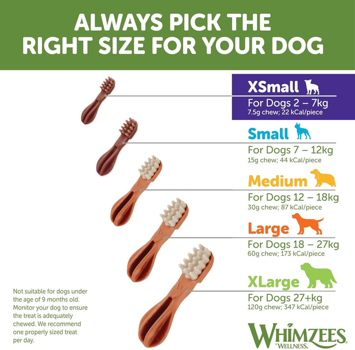 Whimzees Natural Grain Free Dental Dog Treats-4