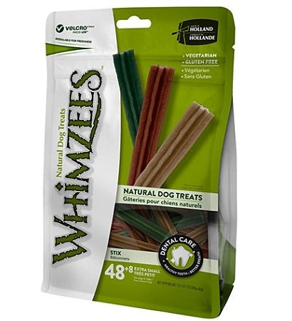 Whimzees Stix Dental Chew for Extra Small Dogs 360G