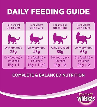 Whiskas Adult Gourmet Seafood Dry Cat Food 3 Kg-3