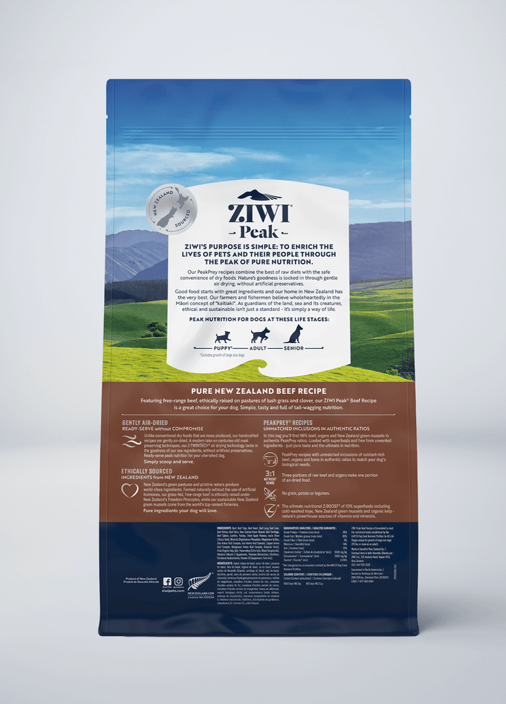 ZIWI Peak Air Dried Beef Dry Dog Food-2