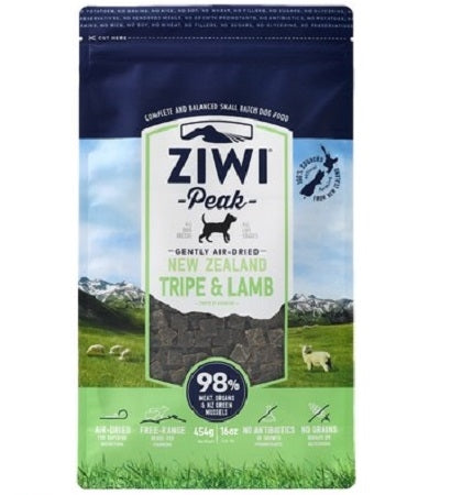 ZIWI Peak Air Dried Tripe & Lamb Dry Dog Food
