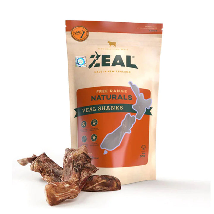 Zeal Pet Food Free Range Naturals Veal Shanks Dog Treats 150G-2