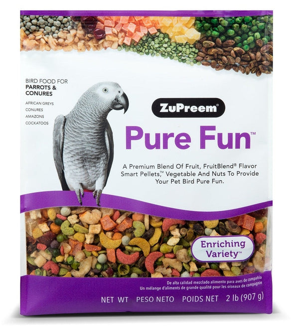 ZuPreem Pure Fun Parrots & Conures Food 