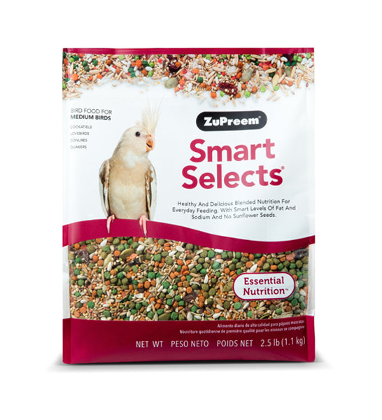 ZuPreem Smart Selects Cockatiels Food