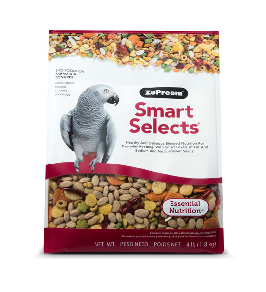 ZuPreem Smart Selects Parrots & Conures Food